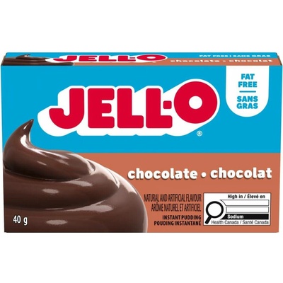 Jell-O instantní nízkotučný pudink s příchutí čokolády 40 g