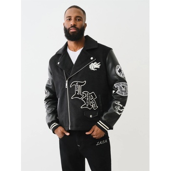 True Religion Яке True Religion True Biker Jacket Sn99 - Jet Black