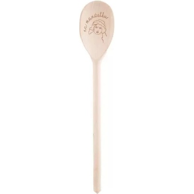 Vařečka dřevo Na manželku 30 cm