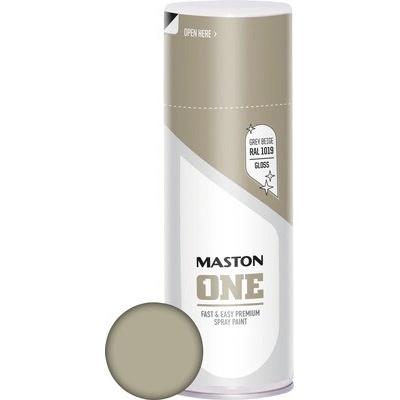 Maston one lak v spreji RAL1019 401 ml šedobéžový