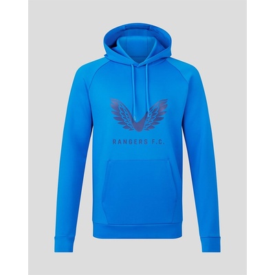 Castore Суичър Castore Men's Rangers Logo Hoodie - Blue/Navy