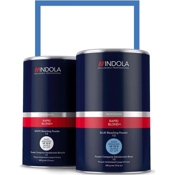 Indola Profession Rapid Blond+ Blue Bleaching Powder zesvětlující pudr modrý 450 g