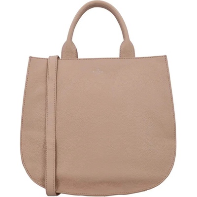 Charm London Ružová luxusná kožená shopper kabelka „Euphoria”