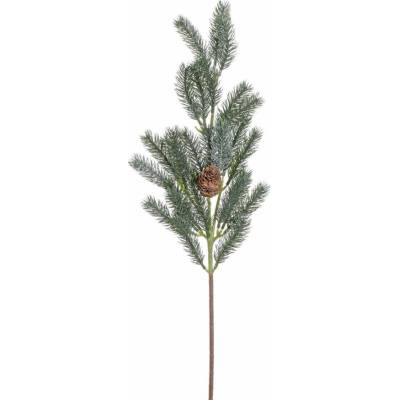Ozdoba zapichovacia vetvička čečina 61cm zelená