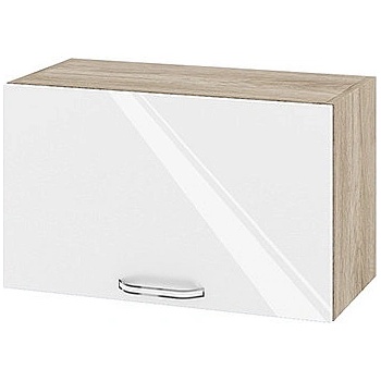 ИРИМ Горен кухненски шкаф Сити АРФ-Бяло гланц-05-15 60 см