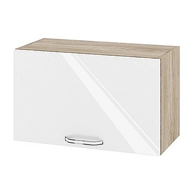 ИРИМ Горен кухненски шкаф Сити АРФ-Бяло гланц-05-15 60 см