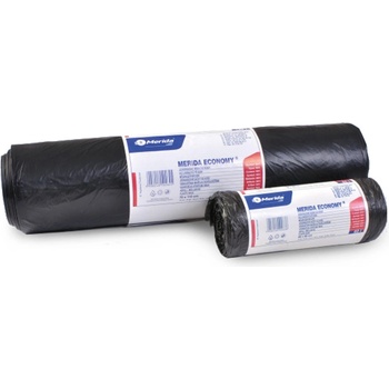 Merida pytle HDPE 19µm 120l 50ks černé