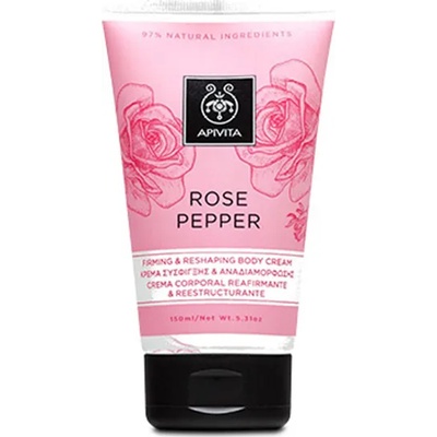 APIVITA Стягащ крем за тяло , Apivita New Rose Pepper , 150Ml