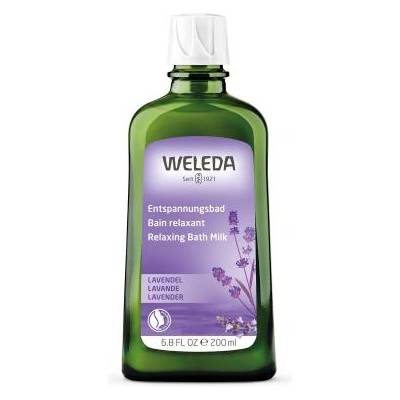 Weleda Lavender Relaxing Bath Milk успокояващ лосион за вана с лавандула 200 ml