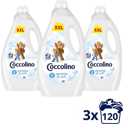 Coccolino aviváž Sensitive Pure 3 l 120 PD