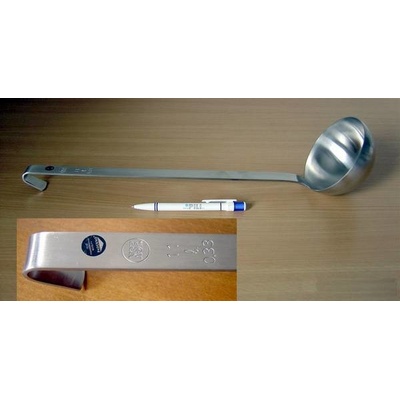 Naběračka 0,33 l s háčkem profi-line, průměr 11cm