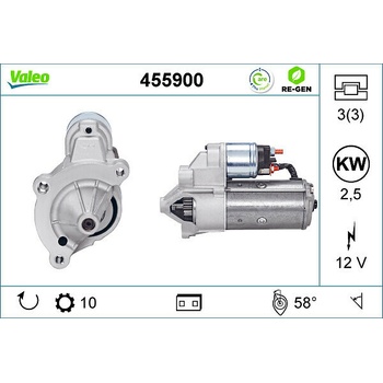 żtartér VALEO 455900
