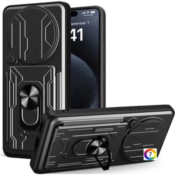 Xiaomi Redmi Note 14 Pro+ 5G Удароустойчив Ring Holder/ Card Slot Калъф и Протектор