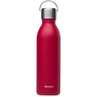 Qwetch ACTIVE izolovaná lahev 600 ml Matná červená