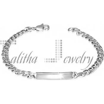 Image 1 of Talitha Елегантна гривна с плочка за гравиране