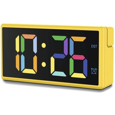 Hama Цифров будилник "Ibiza", многоцветен дисплей, с функция за зареждане п (HAMA-222210)