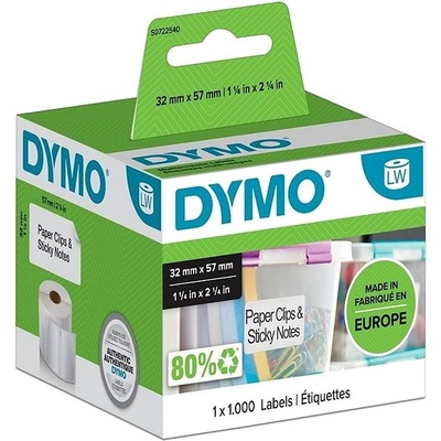 Dymo LabelWriter štítky 57 × 32 mm, 1000 ks
