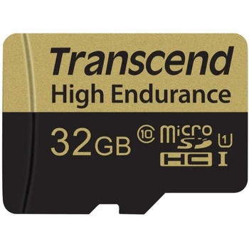 Image 1 of Transcend microSDHC High Endurance Class 10 +Adapter (TS32GUSDHC10V)