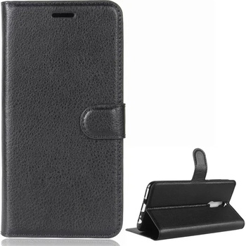 Gigapack Huawei Mate 10 Lite GIGAPACK калъф с поставка, кожен ефект FLIP, премиум, BLACK GP-24357 (GP-24357)