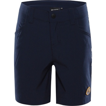 Alpine Pro COLO dětské softshellové šortky modrá