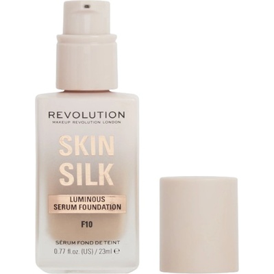 Makeup Revolution Фон дьо тен-серум Skin Silk, F10, 23 ml