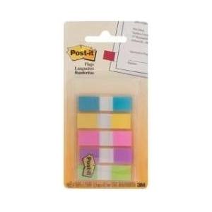 Post-it Indexing inserts 683-5CB 12x43mm, mix: blue + yellow + eight + purple + green (3M0103)
