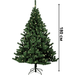  Коледна елха Kring Promo 180 см. с 200 LED светлини, топла светлина, метална стойка 1543