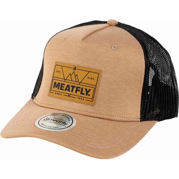Meatfly шапка с козирка Corey Trucker Beige Live | Черна | Meatfly | Cheren | МЪЖЕ | ONE SIZE