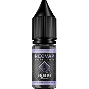 Black Neovap Booster Nic Salts 20mg 10ml