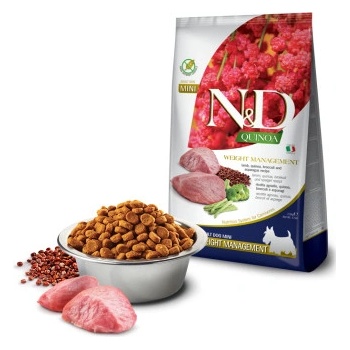 N&D GF Quinoa Dog Weight Mnmgnt Lamb & Broccoli 2,5 kg