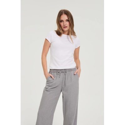 Moodo Бяла памучна тениска Moodo Moodo | Byal | ЖЕНИ | XXL