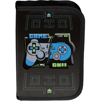 PASO Несесер Paso Game - Loading, с 1 цип и 2 крила (PP25GI-P001BW)