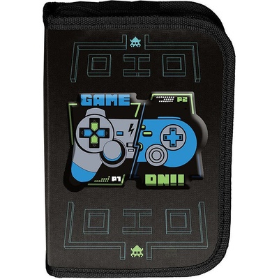 PASO Несесер Paso Game - Loading, с 1 цип и 2 крила (PP25GI-P001BW)