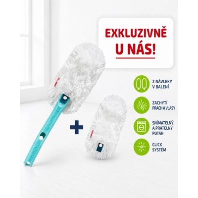Leifheit Set Prachovka SUPERDUSTER + náhradní návlek na prachovku 41255 – Zboží Dáma