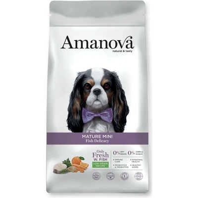 Amanova Dog Mature Mini White Fish & Quinoa LG 0,5 kg