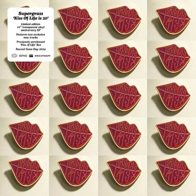 Supergrass - Kiss Of Life (Transparent Coloured) (RSD 2024) (10" Vinyl) (4099964002706)