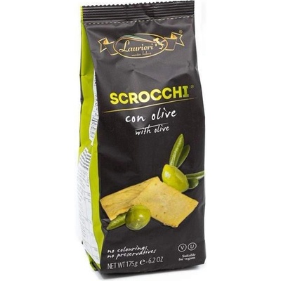 SCROCCHI СНАКС СКРОЧИ ЗЕЛЕНА МАСЛИНА 175ГР