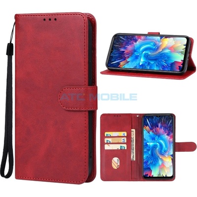 Pouzdro Shield4U Infinix Hot 20 5G X666B otevírací červené