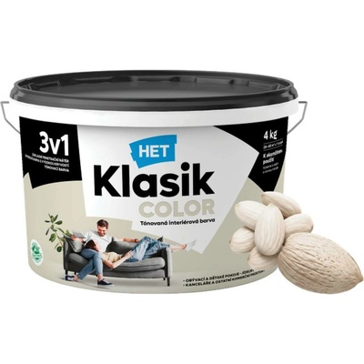 HET Klasik Color 3v1 - 8kg, KC0228 Béžový mandlový