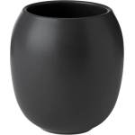 Stelton Чаша за четка за зъби FJORD 10 cм, черна, керамика, Stelton (SN113)