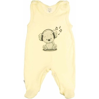 Kojenecké dupačky Mišulka krém – Zbozi.Blesk.cz