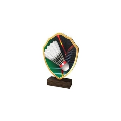 Poháry Bauer Dřevěná plaketa TFRW348 Badminton
