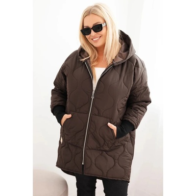 Kesi Plus Size hnedá