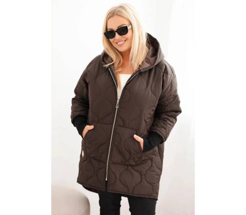 Kesi Plus Size hnedá
