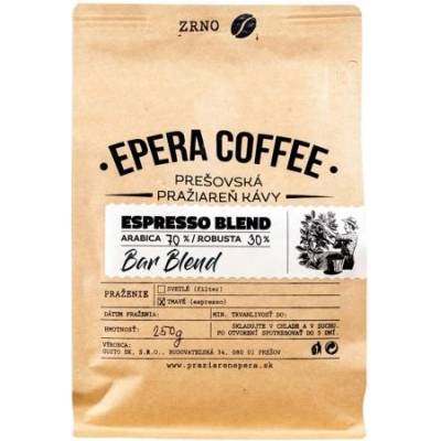 Epera Coffee Espresso Bar Blend 70 30 250 g