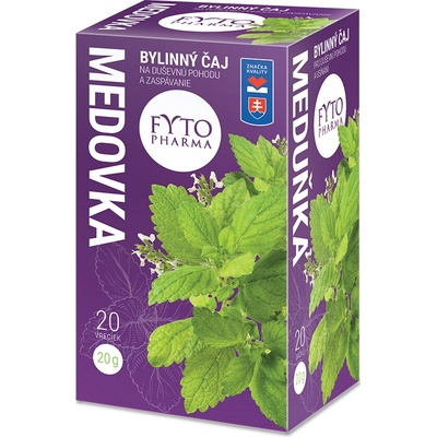 FYTO meduňkový ČAJ 20 x 1 g