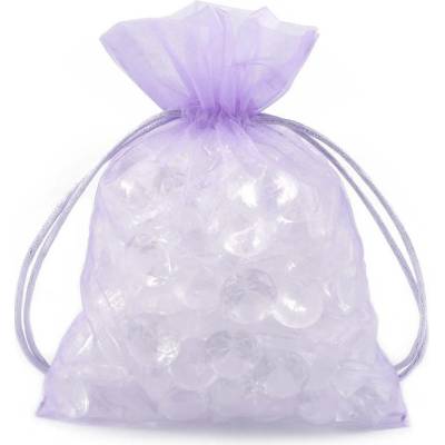 Dárkový pytlík 13x18 cm organza - (11) fialová lila (10 ks)