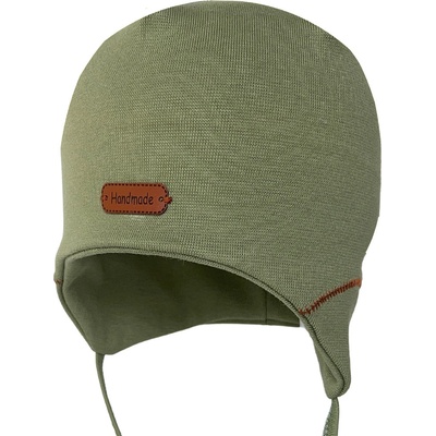 RDX Dojčenská zaväzovacia čiapka Handmade Khaki