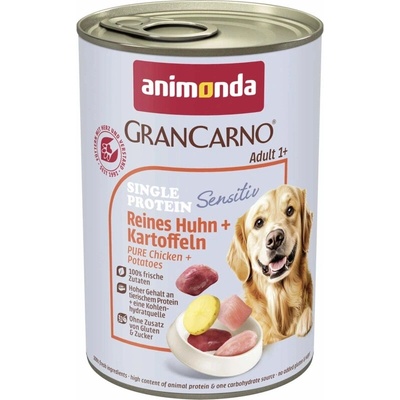 Animonda Gran Carno Sensitiv Adult Kuracie so zemiakmi 400 g