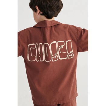 Bobo Choses Детска памучна риза Bobo Choses (126AC141)